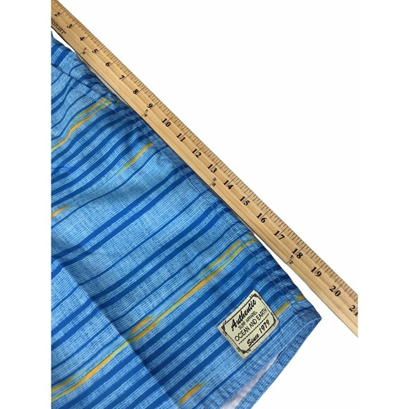Ocean & Heart Size 36 Shorts Board Polyester Blue Surf Apparel - Picture 5 of 12